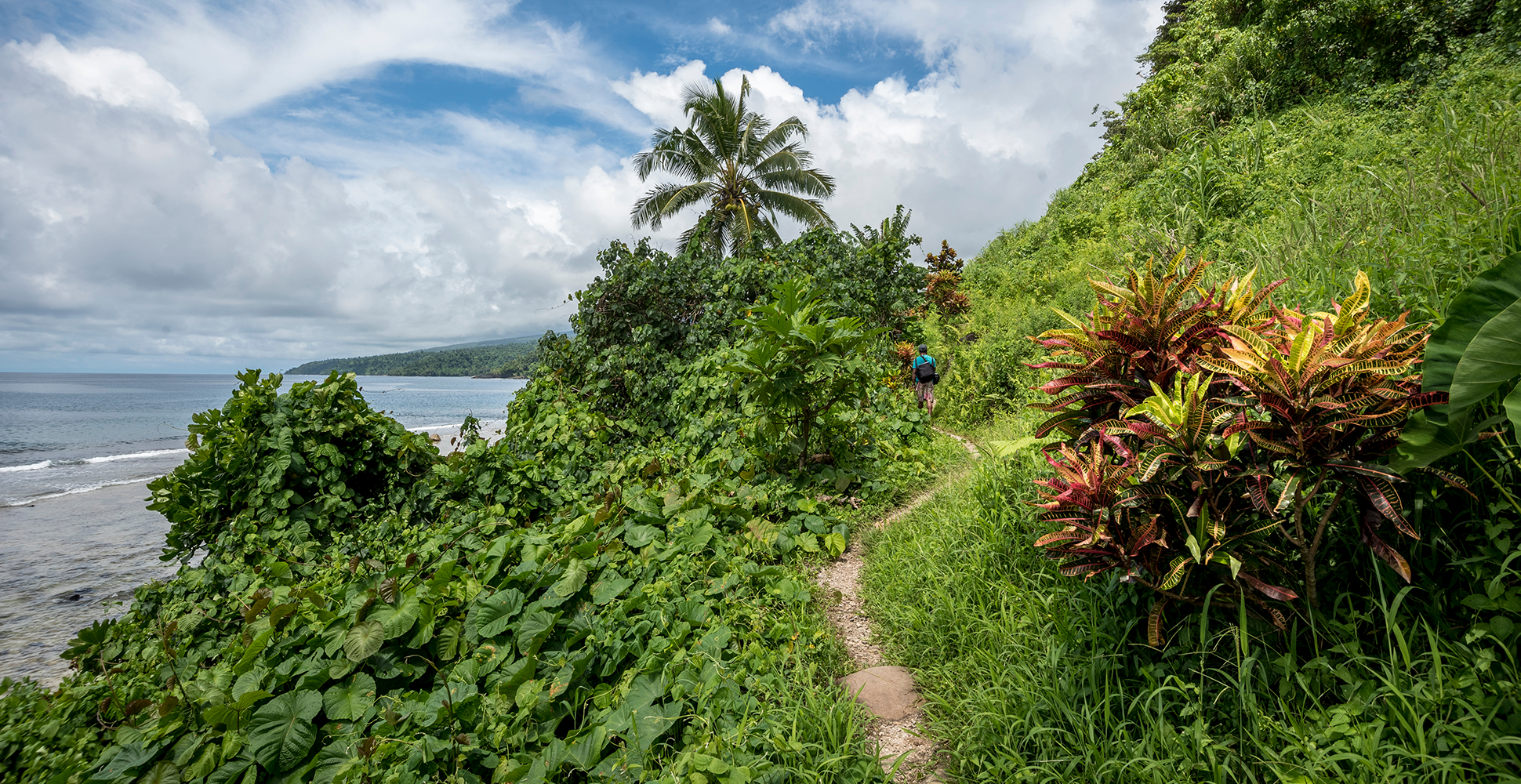 Hiking Through Lush Fiji