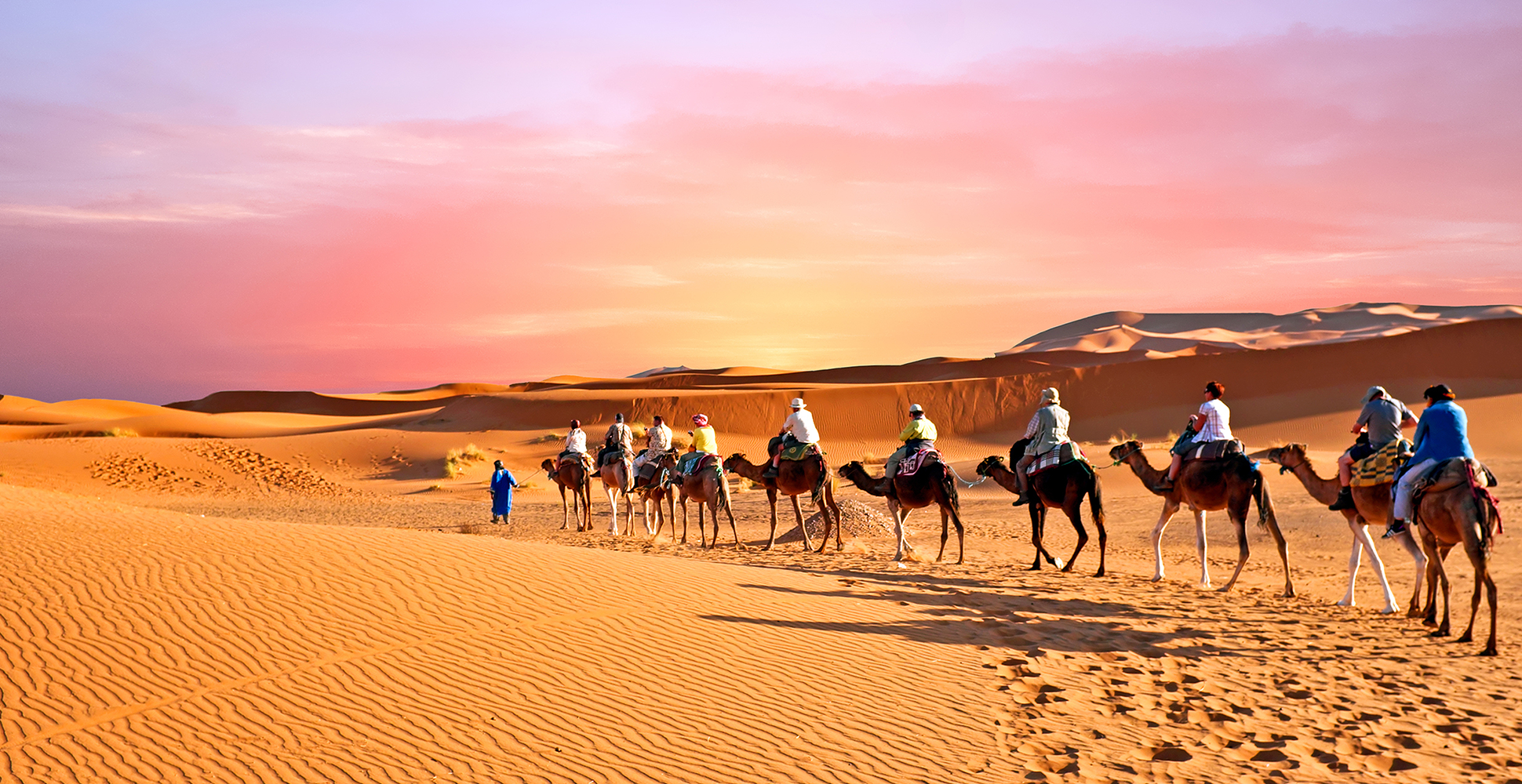 Desert by way of Camel, Morocco