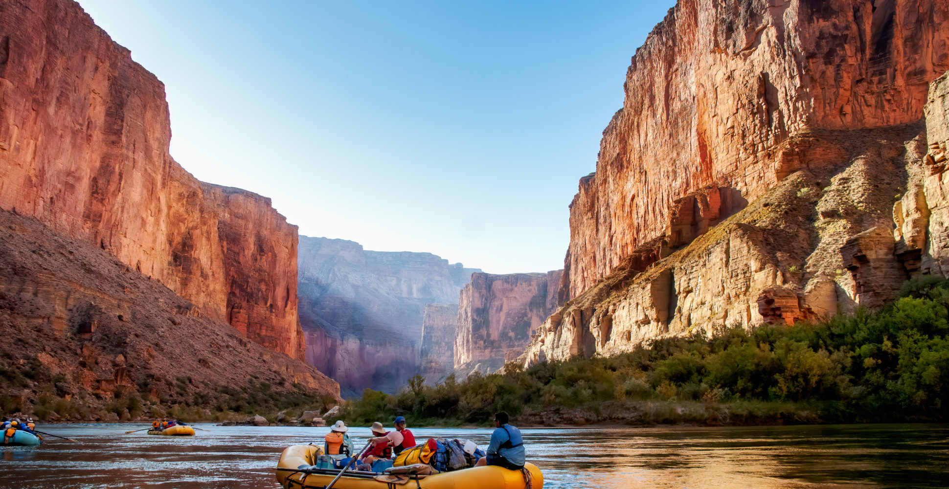Rafting the Colorado River in Grand Canyon National Park
