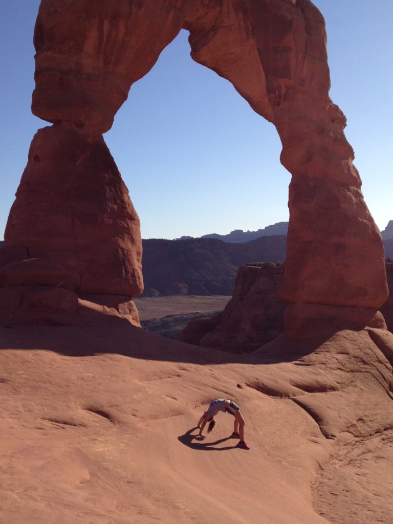 Arches National Park Back Bend