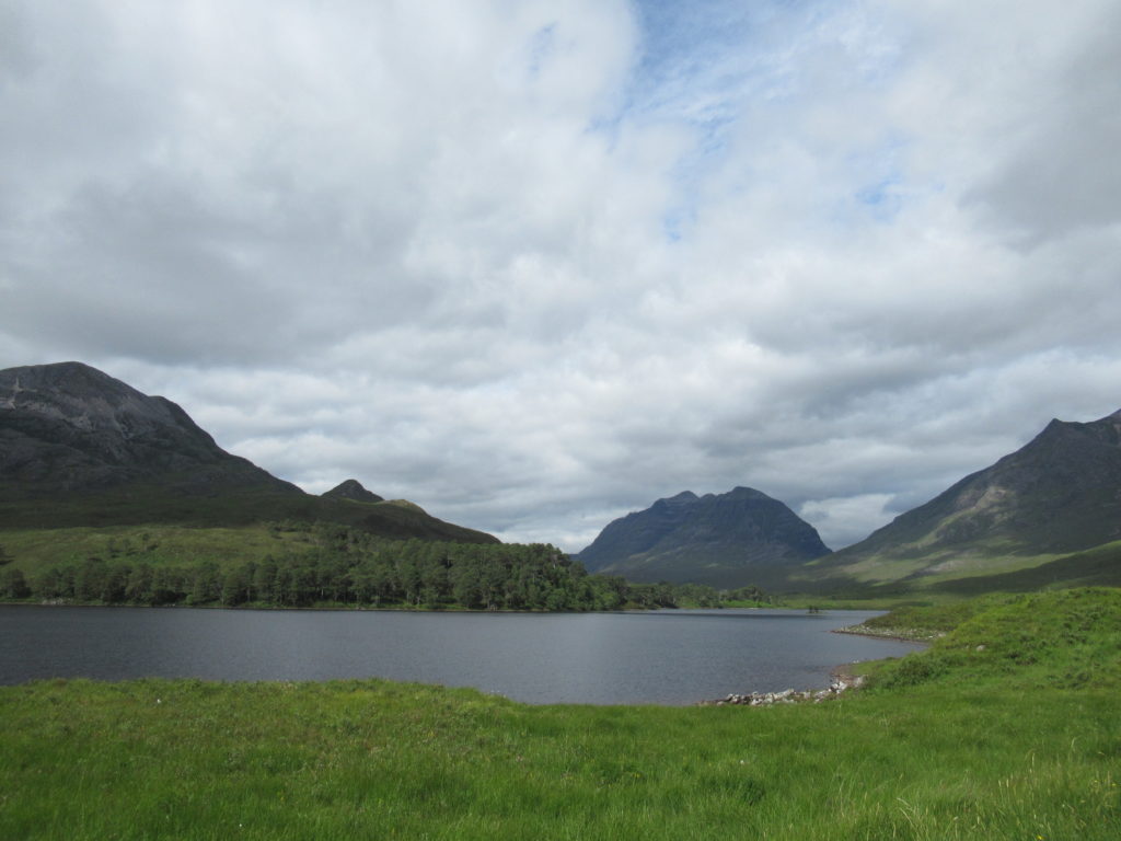 A view from the far end of Loch Muick