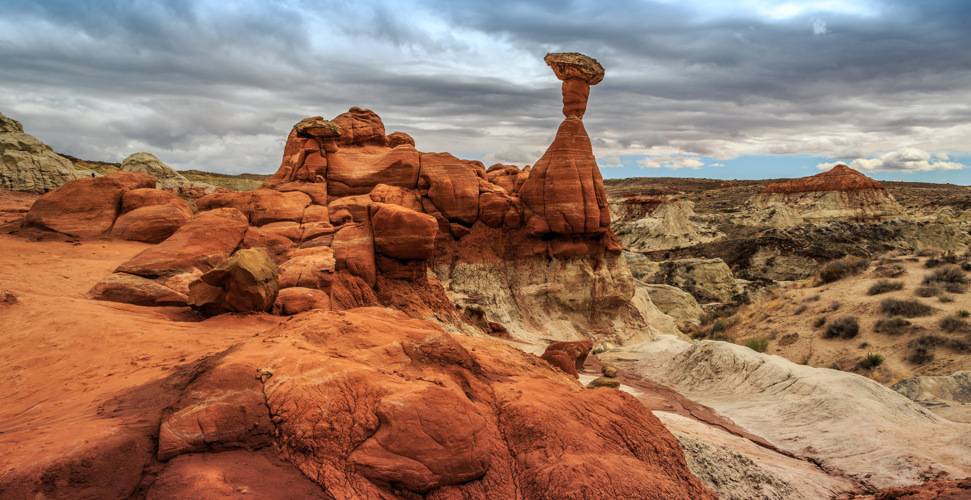 The Toadstool in Grand Staircase-Escalante National Monument - Off the 