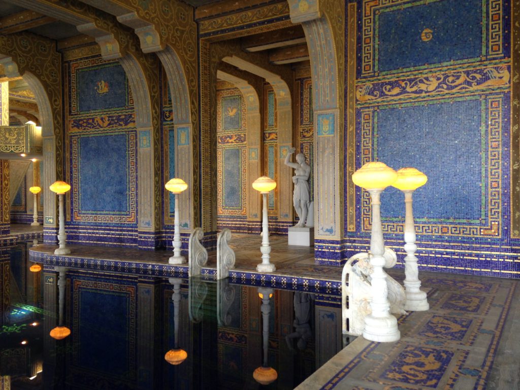 Hearst Castle interior pool