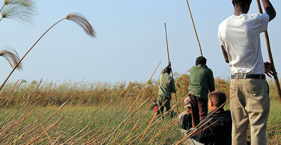 Botswana-boat-travel