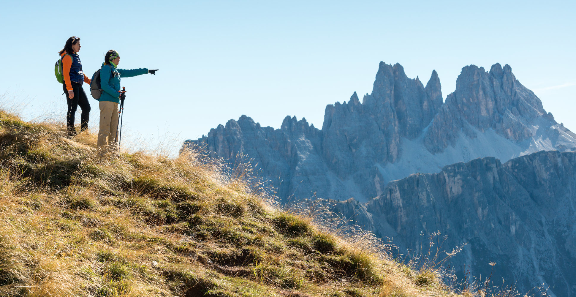 Hikers, Italian Dolomites