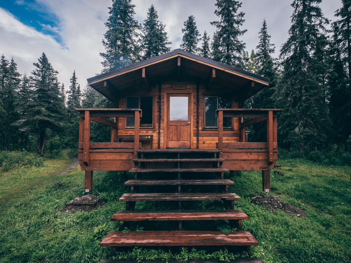 A cozy cabin in Chugach National Forest