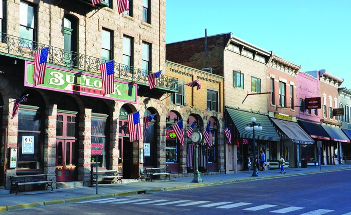 Deadwood main street, living history of the American West