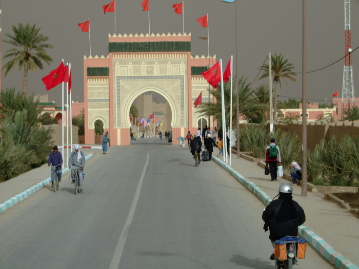 Streets of Erfoud, Morocco