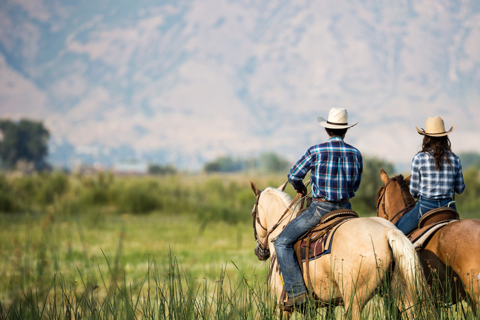 Dude ranch in remote Idaho