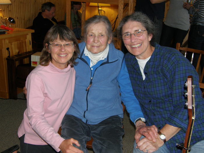 Three great women gather at Camp Denali