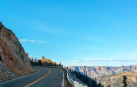 Beartooth Highway between Montana and Wyoming