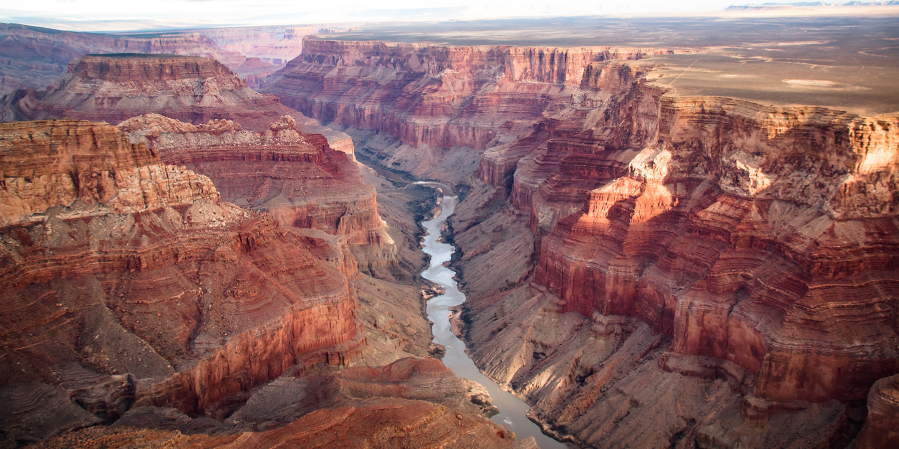 Aerial View of Grand Canyon National Park