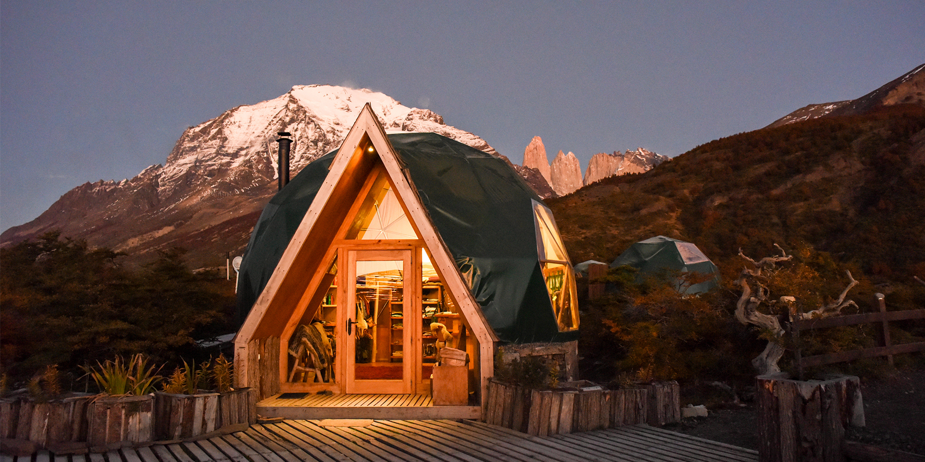 EcoCamp Patagonia Located in Torres Del Paines, Chile