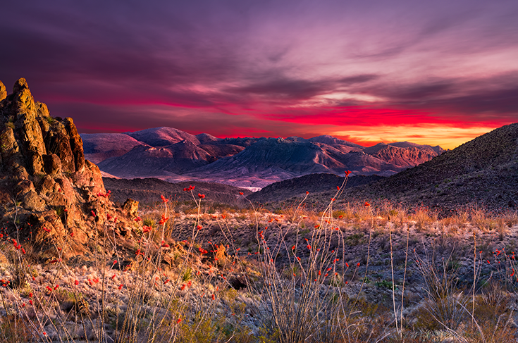 Big Bend at Sunset