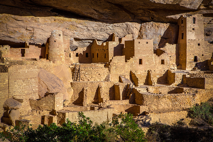 Mesa Verde remains stoic in the cliff face
