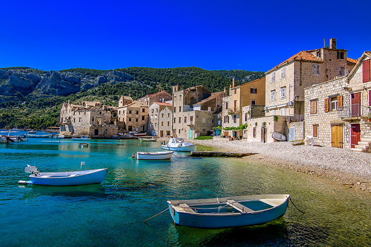 A bay in croatia