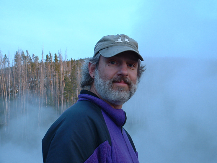 Kurt Westenbarger in Yellowstone National Park