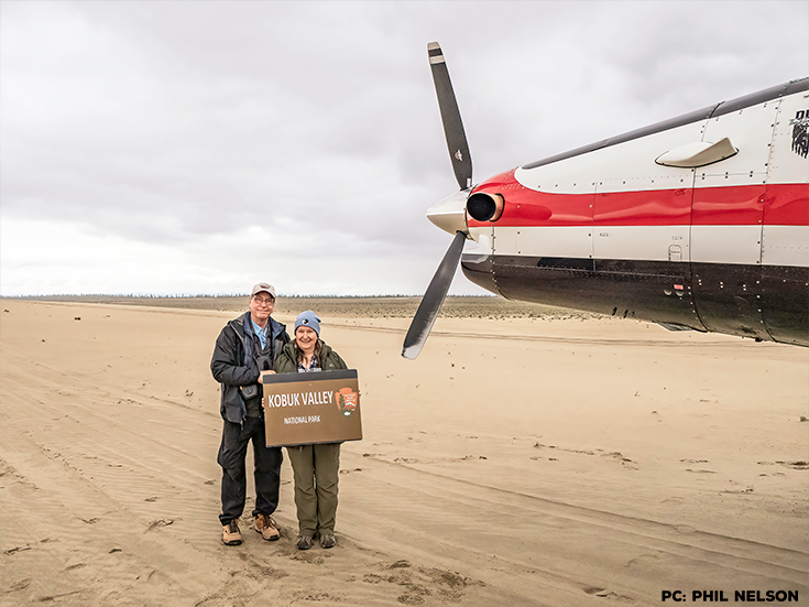 Phil and Marilyn in Kobuk Valley National Park