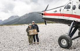 Phil and Marilyn in Gates of the Arctic National Park