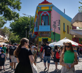 La Boca's El Caminito neighborhood, Buenos Aires