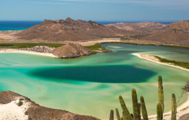 Sea of Cortez in Baja California Sur is one of Mexico’s most beautiful beaches