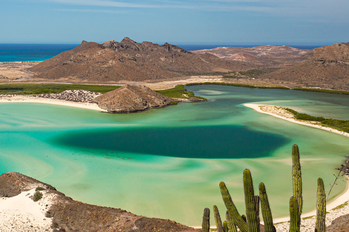 Sea of Cortez in Baja California Sur is one of Mexico’s most beautiful beaches