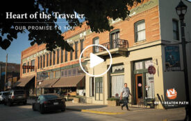 video slide featuring man walking down the street in buffalo wyoming