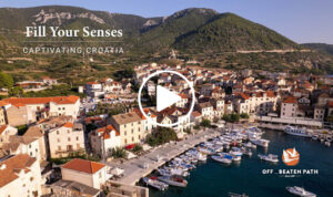 thumbnail of a video about croatia as done by off the beaten path travel